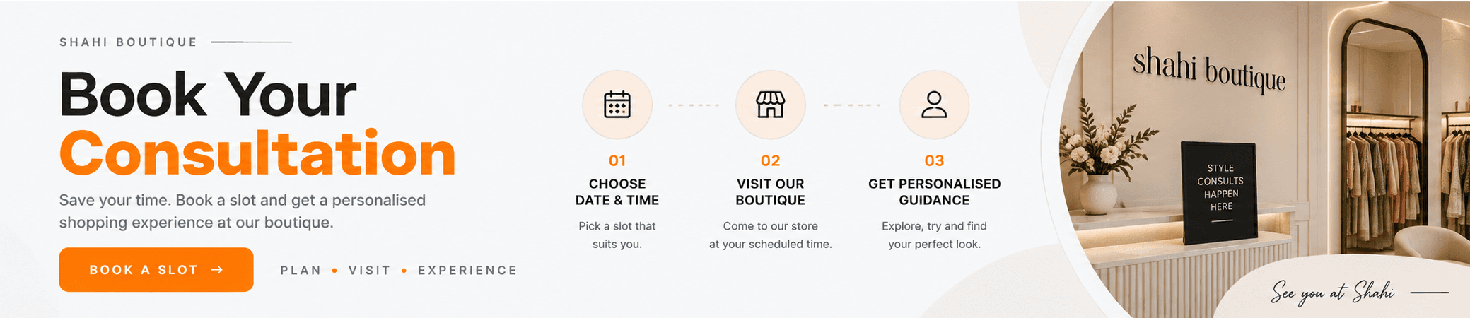 Book Your Consultation - Shahi Boutique